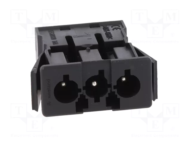 WIELAND GESIS bloque de bornas desmontable macho, negro