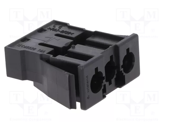 WIELAND GESIS bloque de bornas desmontable macho, negro