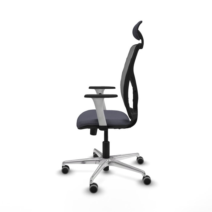 PIQUERAS Y CRESPO Silla de oficina Motilla con mecanismo Sincro, Gris PIQUERAS Y CRESPO Silla de oficina Motilla con mecanismo Sincro, Gris