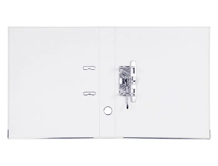 Liderpapel Archivador de Palanca Folio Documenta 52 mm Blanco con Rado y Compresor Metálico