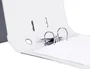Liderpapel Archivador de Palanca Forrado PVC Blanco 52 mm Folio