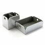 Vaciabolsillos Versa Plata Polipiel Metal (13 x 6,5 x 20 cm)