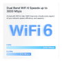 Mercusys Halo H80X (2-pack) Sistema de Malla Wi-Fi 6 Doble Banda