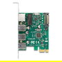 DeLOCK Tarjeta PCI Express x1 a 3 Puertos USB 3.2 Gen 1 (5 Gbps) Tipo-A + 1 Puerto Gigabit LAN RJ-45, PCIe 2.0, para Windows 10/11 y Linux