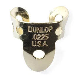 Dunlop Púas de dedo de latón .0225 pulgadas (pack de 20)