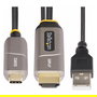 StarTech Cable Activo Óptico USB-C a HDMI 2.0 (9.15m) - AOC para 4K 60Hz, HDR10, ARC, 10 bits, con alimentación por USB y cumplimiento RoHS