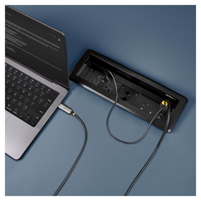 StarTech Cable Activo Óptico USB-C a HDMI 2.0 (9.15m) - AOC para 4K 60Hz, HDR10, ARC, 10 bits, con alimentación por USB y cumplimiento RoHS