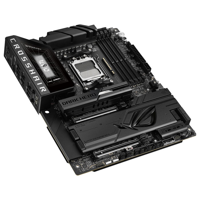 ASUS ROG CROSSHAIR X870E DARK HERO WiFi 7 Placa Base ATX AM5 AMD X870E, HDMI, USB4, 10GbE, Bluetooth 5.4, DDR5, 5xM.2, RAID