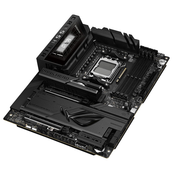 ASUS ROG CROSSHAIR X870E DARK HERO WiFi 7 Placa Base ATX AM5 AMD X870E, HDMI, USB4, 10GbE, Bluetooth 5.4, DDR5, 5xM.2, RAID