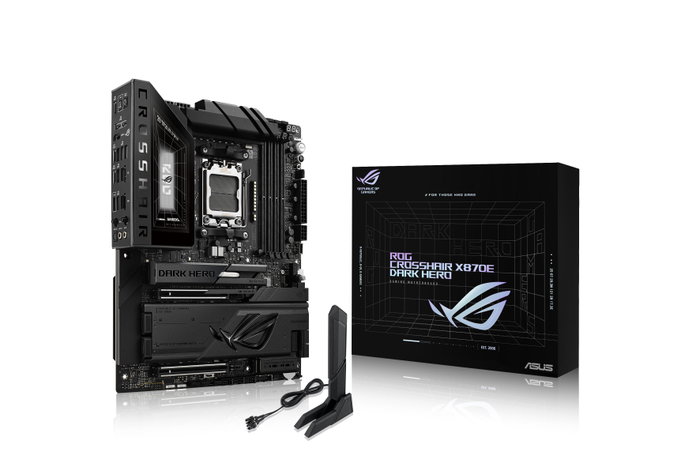 ASUS ROG CROSSHAIR X870E DARK HERO ATX con Zócalo AM5 y Wi-Fi 7