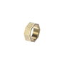 Guess JUMR03030JWYG64 Anillo Bond Street Dorado Talla 64
