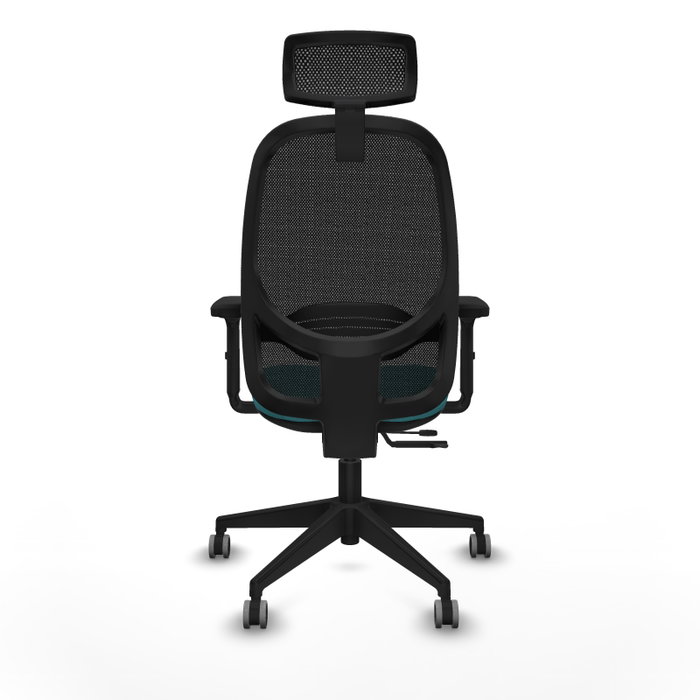 PIQUERAS Y CRESPO Silla de oficina Cilanco con mecanismo Sincro/Traslack Turquesa y Negro PIQUERAS Y CRESPO Silla de oficina Cilanco con mecanismo Sincro/Traslack Turquesa y Negro
