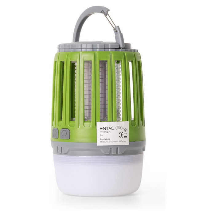 ENTAC ECL-MOSQ-PL Matainsectos Automático Verde y Gris ENTAC ECL-MOSQ-PL Matainsectos Automático Verde y Gris