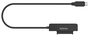 Aisens Adaptador SATA a USB-C ASE-25C04B Negro