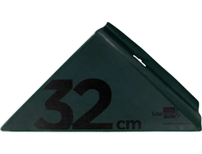 Liderpapel Escuadra 32 cm acrílico verde Liderpapel Escuadra 32 cm acrílico verde