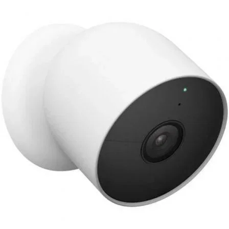 Cámara de Videovigilancia Google Nest Cam Exterior-Interior con Batería/ 130º/ Visión Nocturna/ Control desde APP Cámara de Videovigilancia Google Nest Cam Exterior-Interior con Batería/ 130º/ Visión Nocturna/ Control desde APP