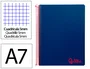 Liderpapel Cuaderno Espiral Micro Wonder A7 Azul Marino