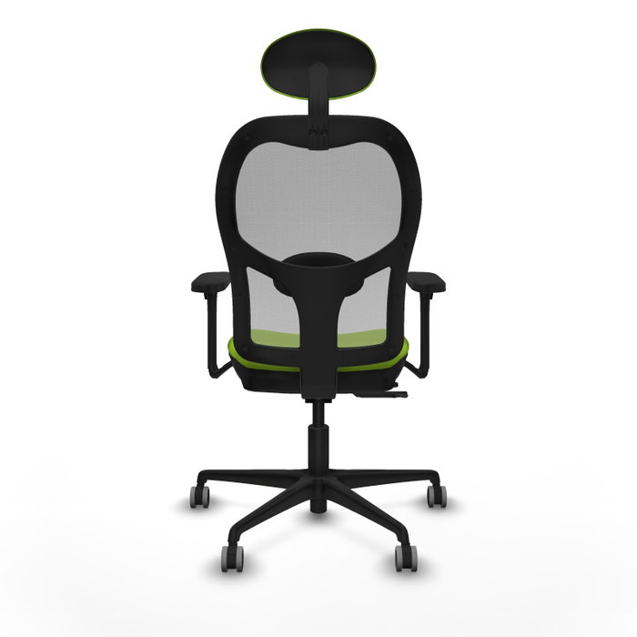 PIQUERAS Y CRESPO Silla de oficina Jorquera con mecanismo Sincro/Traslack, Pistacho y Gris PIQUERAS Y CRESPO Silla de oficina Jorquera con mecanismo Sincro/Traslack, Pistacho y Gris