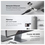 Linq Hub 8 puertos PRO USB-C 140W Gris | 1xUSB 3.2, 1xHDMI, 1xUSB-C PD 140W, 2xUSB-C, 1xRJ45 2.5Gbps, 1xLector de tarjetas