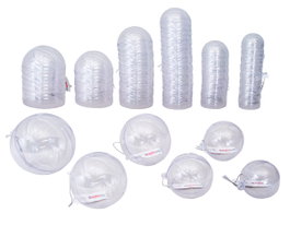 Innspiro Maxi pack de bolas de plástico transparente de 6 medidas (63 unidades)