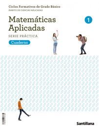 SANTILLANA, FPB 1 CUAD MATEMATICAS CAST ED22 - (22).(FPB).CUADERNO MATEMATICAS 1 (FOR.PROFESIONAL BASICA)