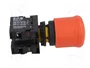 EATON ELECTRIC Interruptor de emergencia RMQ-Titan rojo 22mm