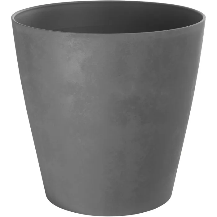 GARDEN ID Maceta redonda Swing Cone, Ø 35 cm, 23 litros, Altura 34 cm, Color Gris - 1610139 GARDEN ID Maceta redonda Swing Cone, Ø 35 cm, 23 litros, Altura 34 cm, Color Gris - 1610139