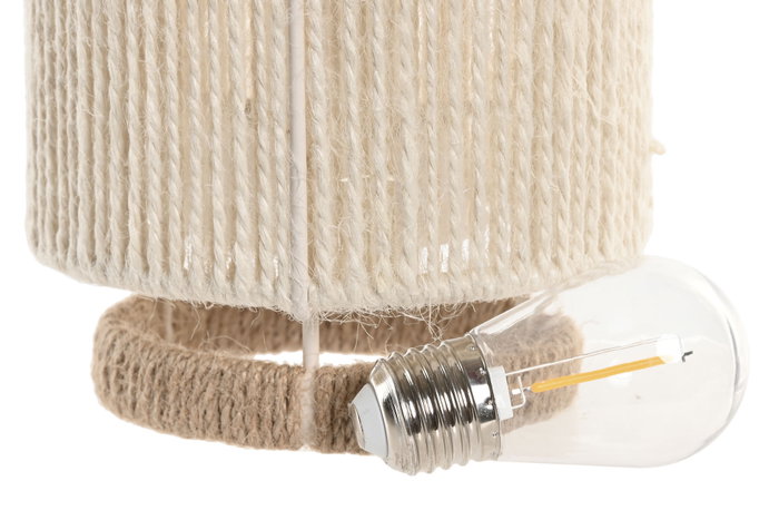 DKD Home Decor Lámpara de Sobremesa LED Cruda