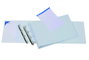 IBERPLAS Carpeta Canguro A3 con 4 Anillas Mixtas de 40mm y Compresor Blanco
