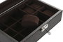 DKD Home Decor Joyero Tradicional Marron Oscuro Marron Pu 16 x 8.5 x 25 cm