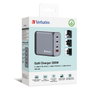 Verbatim GNC-200 Cargador de Pared GaN 200W con 3x USB-C y 1x USB-A