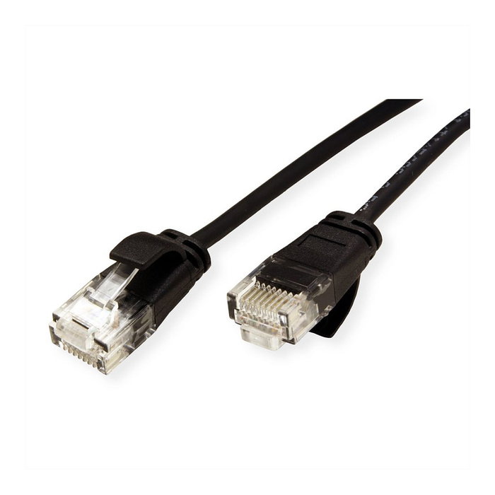 ROLINE GREEN Patchkabel Cat.6A U/UTP de 5 m, Negro ROLINE GREEN Patchkabel Cat.6A U/UTP de 5 m, Negro