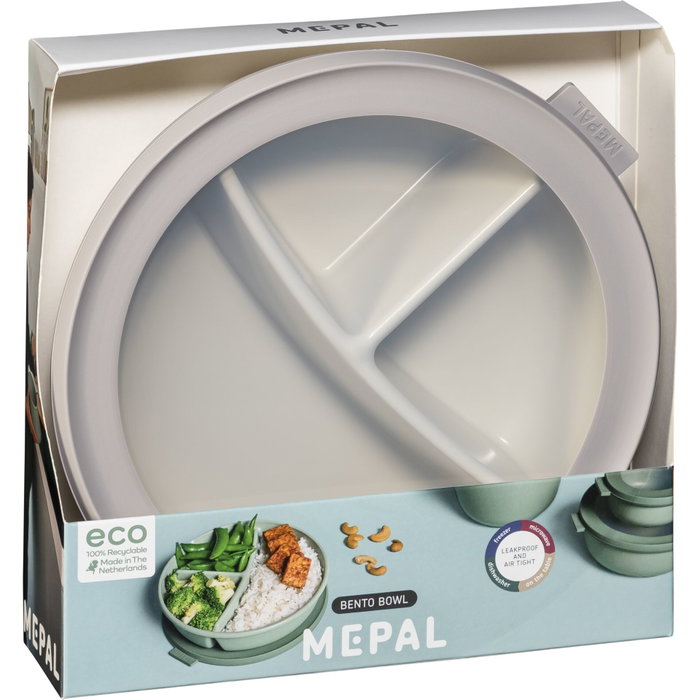 Mepal Bento Bowl Cirqula Nordic White (250+250+500ml)
