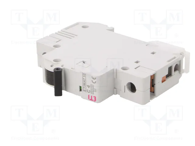 ETI POLAM Interruptor magnetotérmico ETIMAT 10 1P C4 4A 10kA
