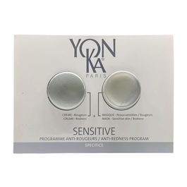 Set YonKa: Sensitive, Cream Mask, For Face, 2 ml *Sample + Sensitive, Anti Rougeurs, Cream, For Face, 1 ml *Sample