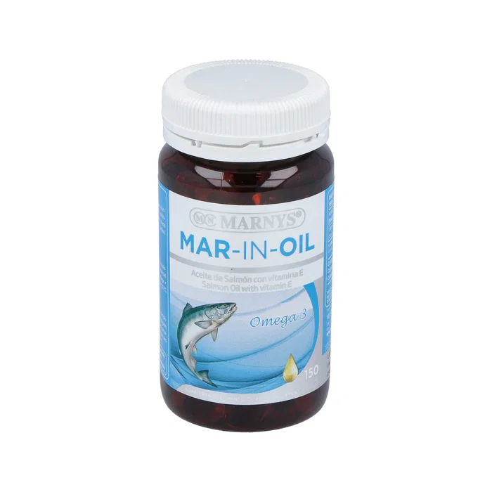 MARNYS Mar-In-Oil Aceite de Salmón 500mg 150 cápsulas MARNYS Mar-In-Oil Aceite de Salmón 500mg 150 cápsulas