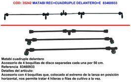 MATABI REC CUADRUPLE DELANTERO 83460870