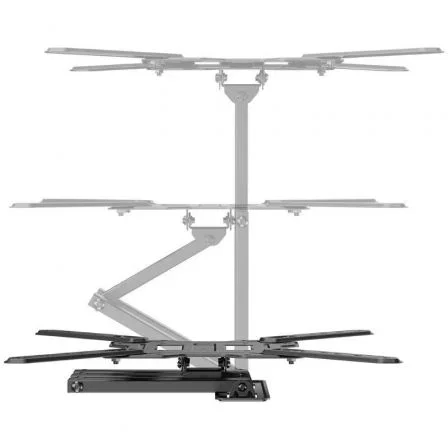 Aisens WT65TSE-417 Soporte de Pared Inclinable y Giratorio para TV de 23-65 Pulgadas, hasta 30kg, VESA 400x400mm