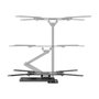 Aisens Soporte de Pared WT65TSE-417 para TV y Monitor de 23-65 pulgadas, Negro