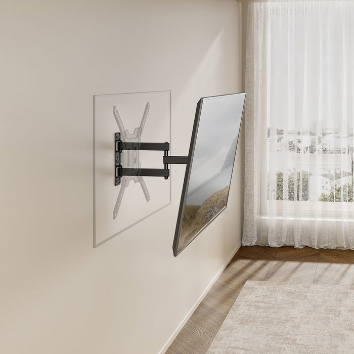 Aisens Soporte de Pared WT65TSE-417 para TV y Monitor de 23-65 pulgadas, Negro Aisens Soporte de Pared WT65TSE-417 para TV y Monitor de 23-65 pulgadas, Negro