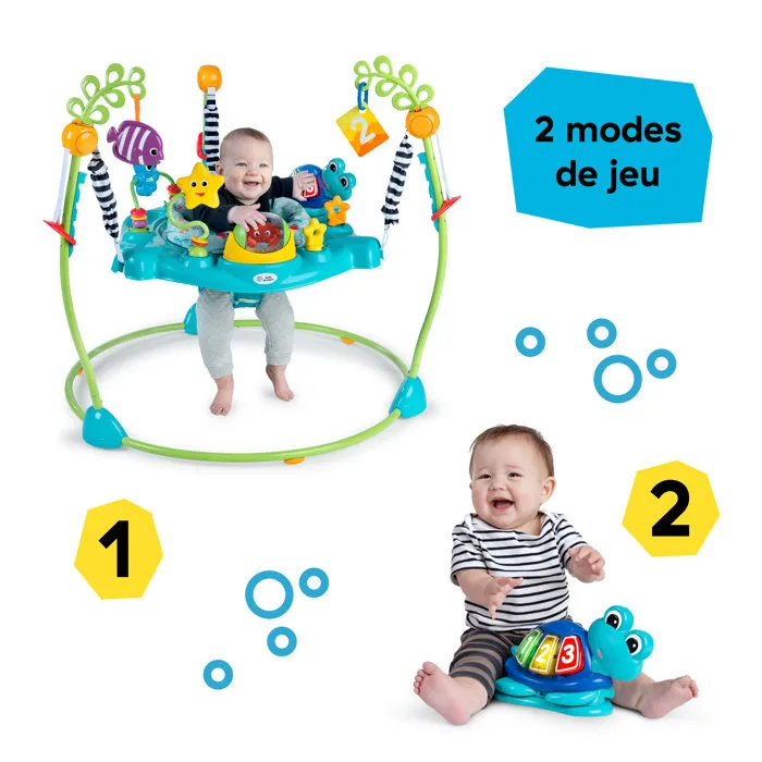 BABY EINSTEIN Ocean Explorers Zona de Juego 2 en 1 y Juguete de Suelo BAB0074451130944 Bebé 6 Meses 11kg