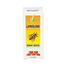 NOVADIET Spray Bucal Propóleo 15ml - Favorece defensas, alivia garganta, aftas y dolor dental. Antiséptico bucofaríngeo.
