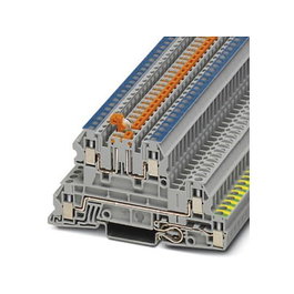 Phoenix 3076032 UTI 2,5-PE/L/NTB Clema de conexión para niveles de instalación