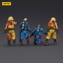 Zombie Pack de 4 Figuras Dark Source Biochemical Lab Team 8 cm