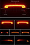 Rockbros LKWD-R1 Luz trasera con láser y mando a distancia, negra