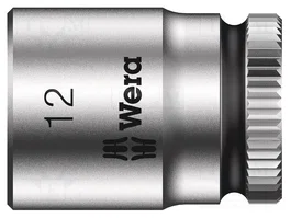 WERA Vaso Zyklop HEX 12mm 1/4 de pulgada