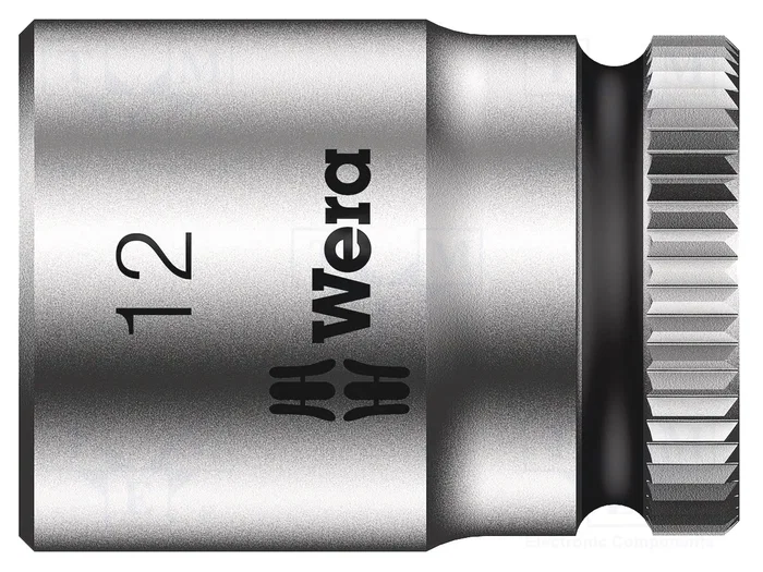 WERA Vaso Zyklop HEX 12mm 1/4 de pulgada WERA Vaso Zyklop HEX 12mm 1/4 de pulgada