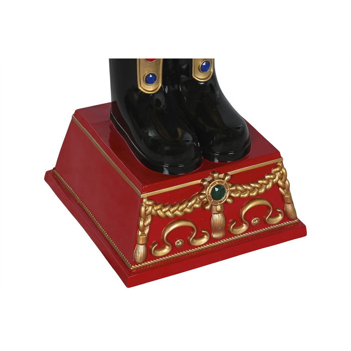 DKD Home Decor Cascanueces Figura LED Resina 38x45x122 con Movimiento Musical
