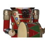 DKD Home Decor Cascanueces Figura LED Resina 38x45x122 con Movimiento Musical