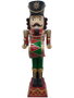 DKD Home Decor Figura Navidad Tradicional Cascanueces Musical Multicolor Resina 45 x 122 x 38 cm